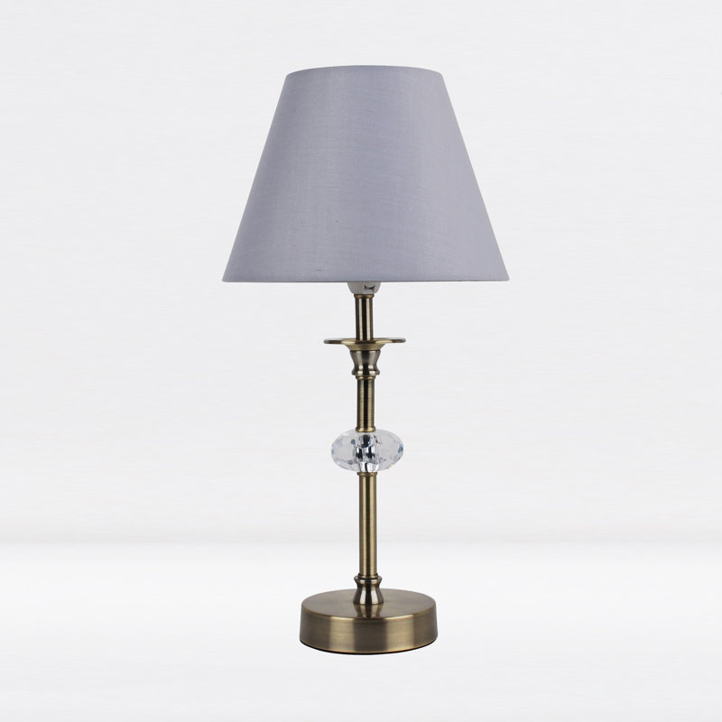 Avoca Lamp, Chrome, Grey