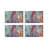 Paint Brights Vegan Leather Rectangle Pebble Placemat
