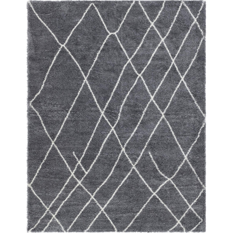 Lotario Abstract Indoor Rug, Rectangle 9'10" x 13'