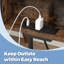 Table d'appoint avec station de charge-847869707
