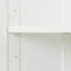 Armoire pour garde-manger, armoires de rangement pour garde-manger avec 2 portes et 3 tablettes, armoire de rangement pour garde-manger blanche, armoire pour la cuisine, la salle à manger et le salon.
