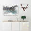 The Almaty Lake In Kazakhstan - Wrapped Canvas Painting-56638238