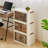 3-Tier Folding Stackable Storage Bins with Lid and Wheels