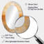 Bold Sunset Golden Collage II - Large Oval Wall Mirror On Metal-2105852520