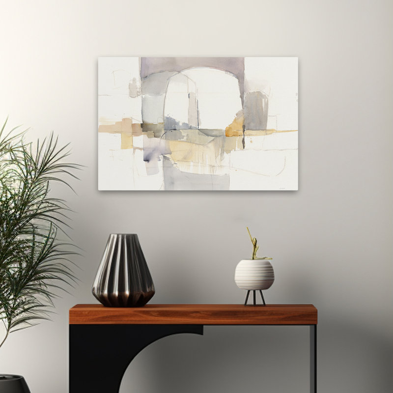 Abstract - Improvisation I, 16" H x 24" W