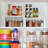 Stackable Kitchen Cabinet Organizer, Set Of 4