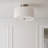 Pelayo Fabric Semi Flush Mount-169173992-169173997