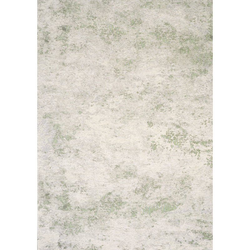 Tapis d'intérieur organique crème, moderne et contemporain de 5 pi x 8 pi (5 pi 1 po x 7 pi 7 po) Branch Branch
