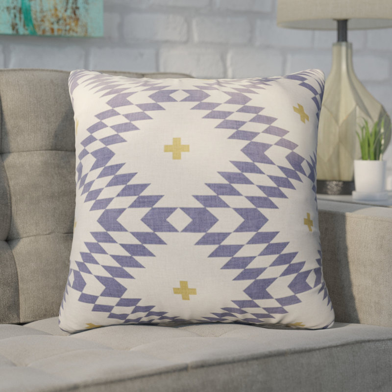 Holli Zollinger Native Natural Plus Night Indoor / Outdoor Ikat Throw Pillow, 18" x 18"