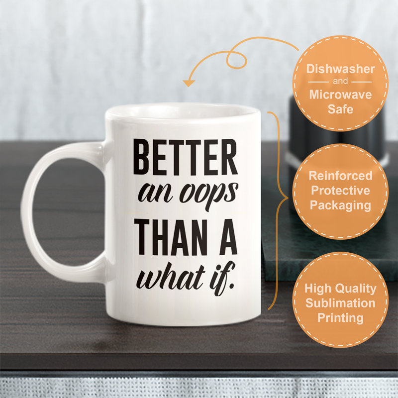 Ceramic Coffee Mug, 11 oz.
