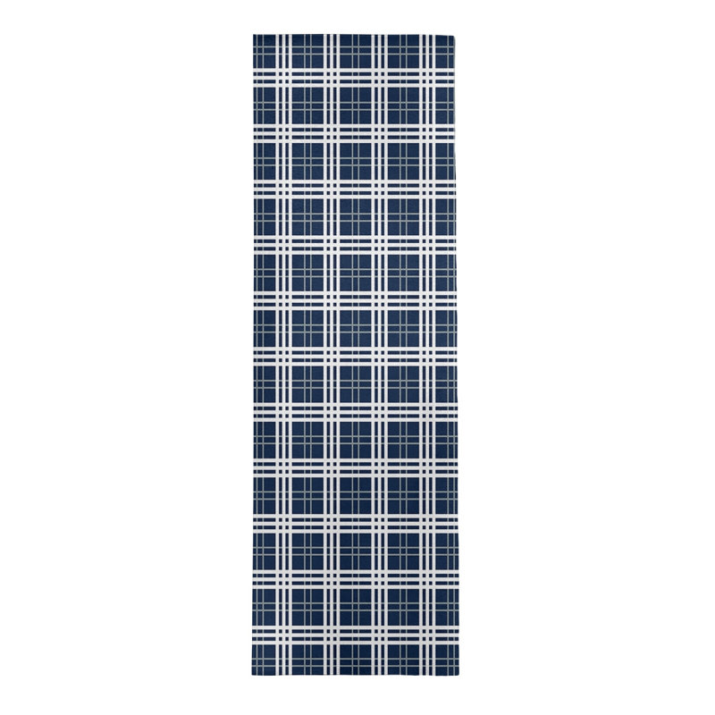Plaid Indoor Rug, Runner 2'6" x 8'