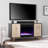 Wilconia Colour Changing Fireplace W/ Media Storage And Carved Details