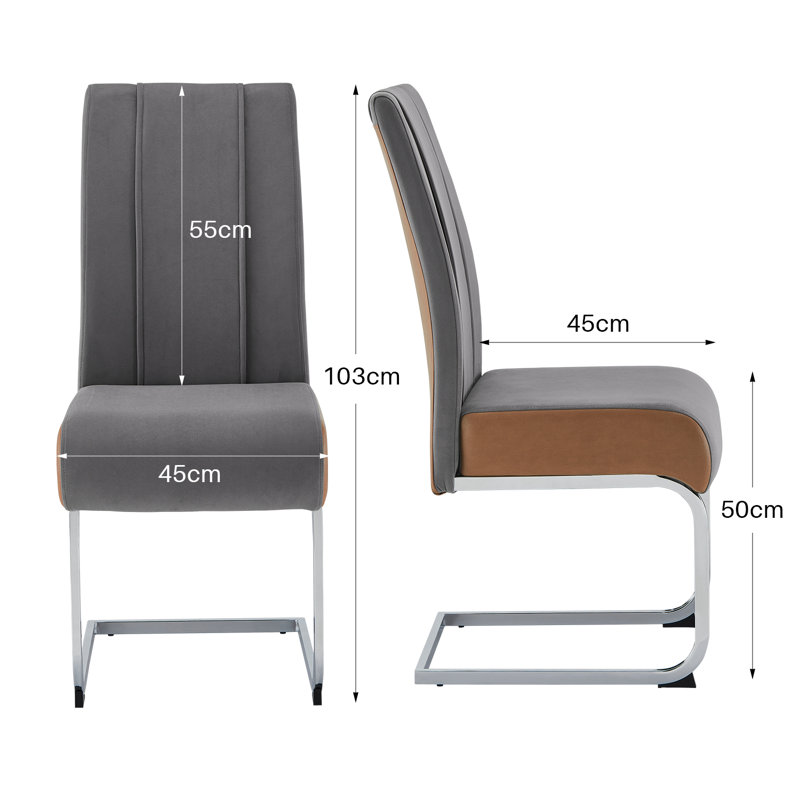 Cantilever Chair Set Chambery