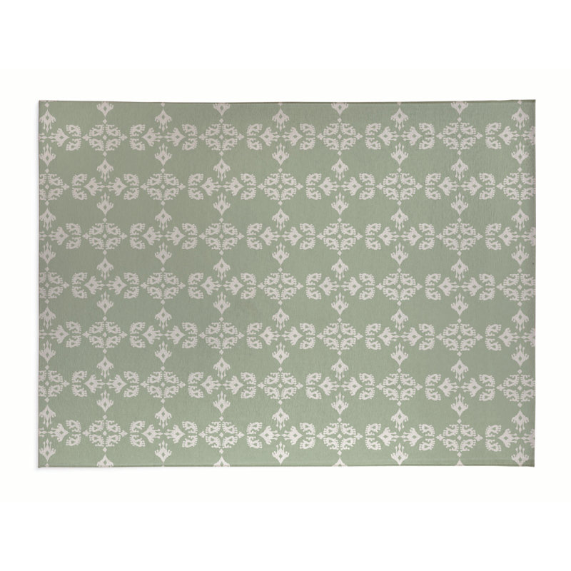 Tapis de bureau Cassia, L 60 po x P 84 po, Vert