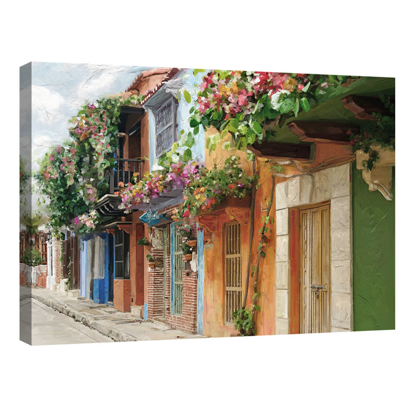 Village Village - Impression sur toile tendue
