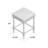 Elegant Cream 24-Inch Counter Stool with Barley Twist Legs-19231154-46521156