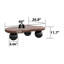 Cloud Shaped Coffee Table With 3 Ball Legs For Living Room-637434240-637434301-628528005