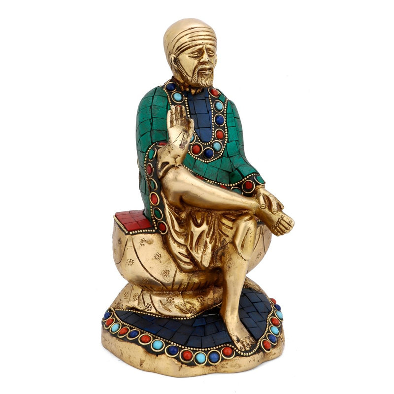 Vittori Shirdi Sai Baba, H 10 po x l 5 po x P 5 po