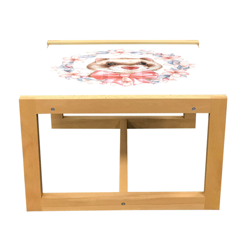 Inmon Trestle Coffee Table, 40cm H x 46.5cm W x 62cm D