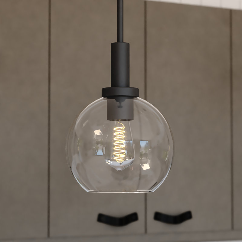 Marshall 1 - Light Matte Black Simple Pendant
