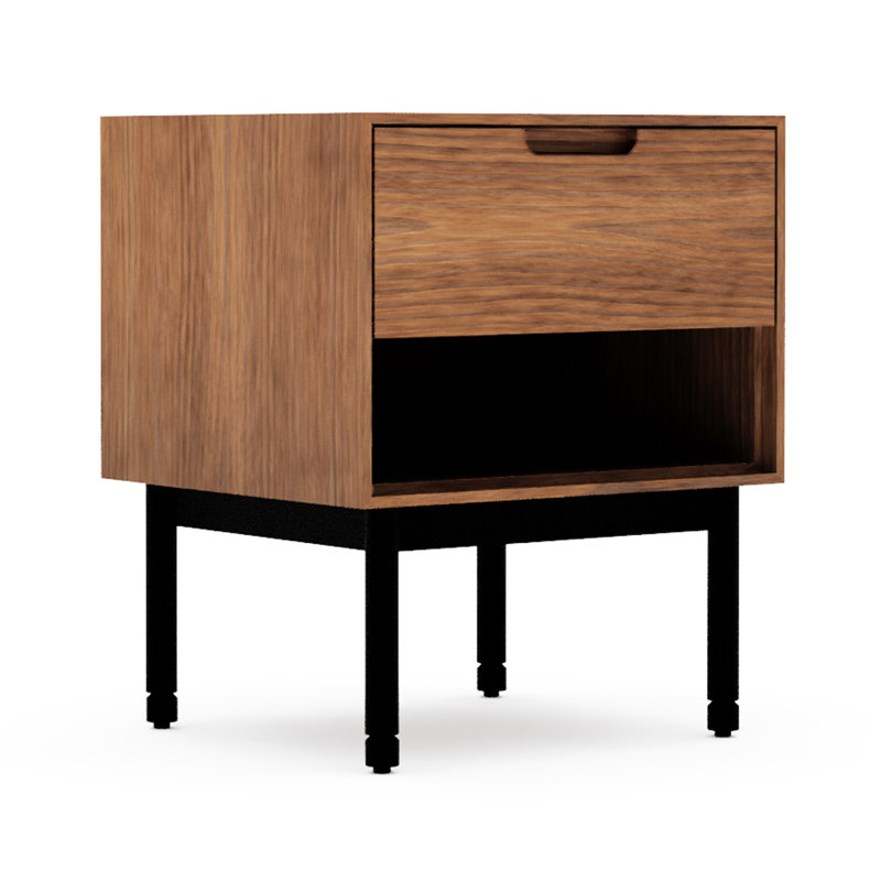 Munro End Table, Walnut