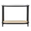 100cm Glass Top Console Table