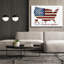 «United States of America» par Cindy Jacobs, art mural sur toile-1292940703