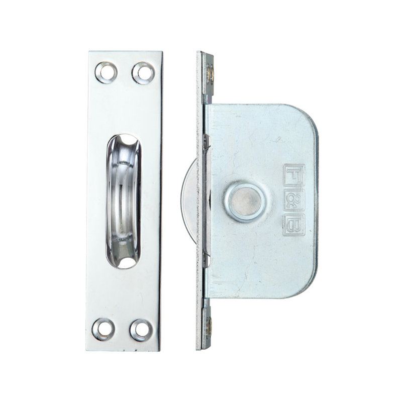 Ball Bearing Pulleys, Polished Chrome