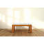 Elliot Rectangular Teak and Marble Coffee Table