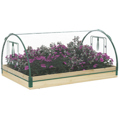 45.25' W x 31.5' D Mini Greenhouse