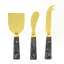 Marble/Gold Accent Cheese Knife Set-1186396165