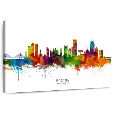 Sireci Boston Massachusetts Skyline I