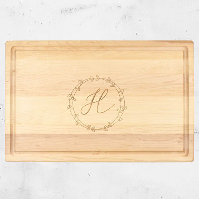 The Paisley Box Maple Wood Cutting Board