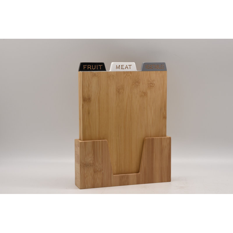 Index Tab Design BAMBOO CUTTING BOARD