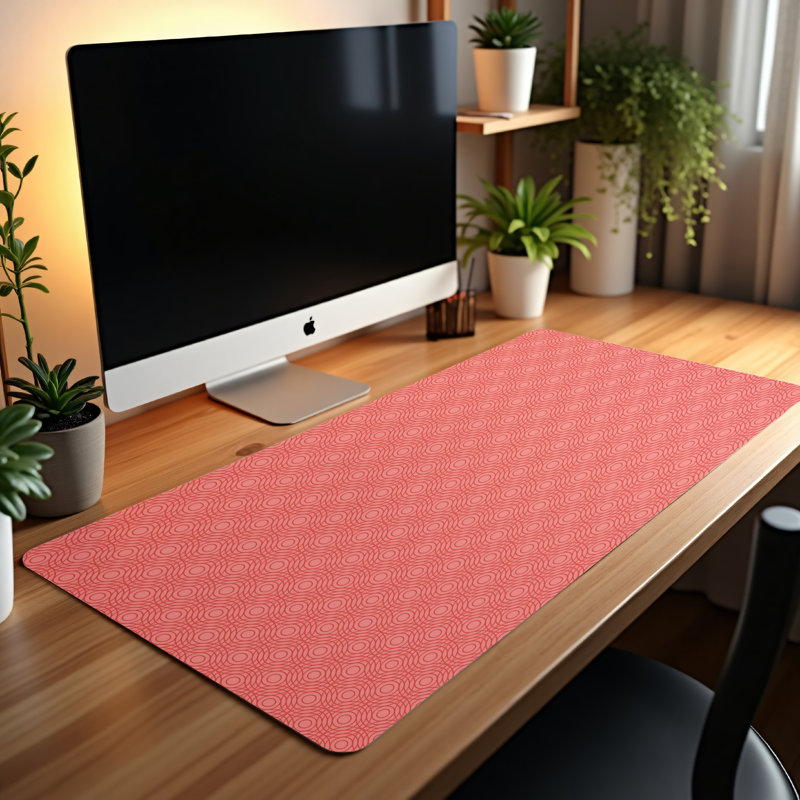Polyester Desk Pad, 31.5x15.5