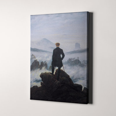 Wanderer au-dessus de la mer de brouillard