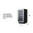 Summit Appliance Single Zone 14.75'' 18 Bottle Wine Refrigerator with Reversible Door