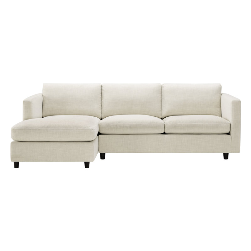 Canapé modulaire en L avec coussins amovibles l 99,25 po Fleetwood, Linen
