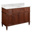 Elmdale 48" Freestanding Mahogany Single Vanity Rectangular Undermount Sink-1761654129-1761654132-1761654135