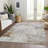 Machine Washable Indoor/Outdoor Claudian ACN1673 Linen Rug-104372628