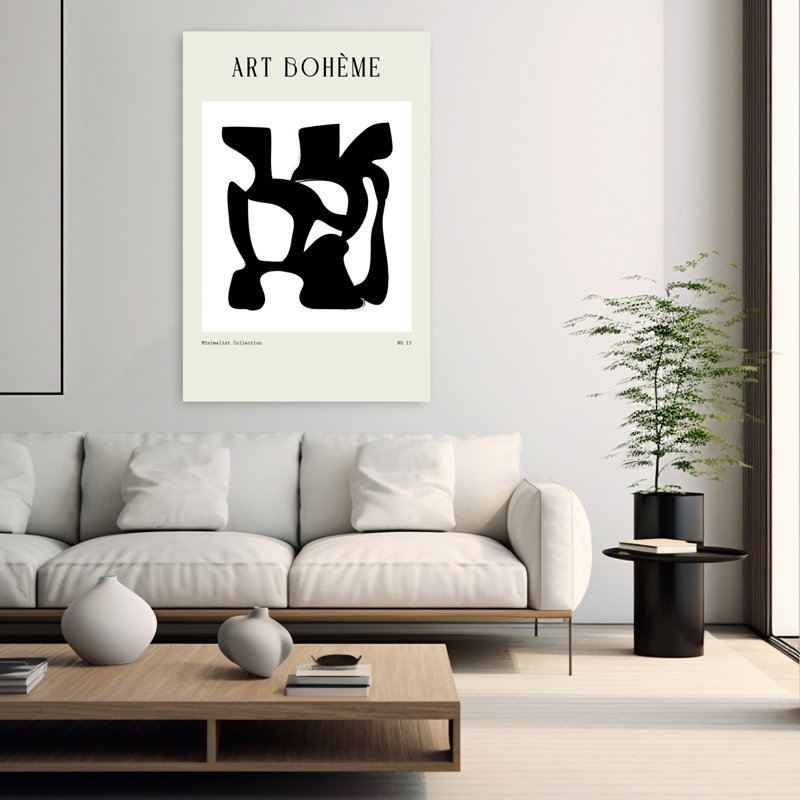 Art contemporain, art contemporain abstrait, H 60 po x l 40 po