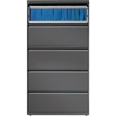 Classeur latéral Pabel - gris anthracite (ou gris anthracite)