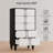 Tall Wooden 5 Drawer Dresser-1666635644