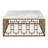 Brass Gate Solid Wood Top Coffee Table