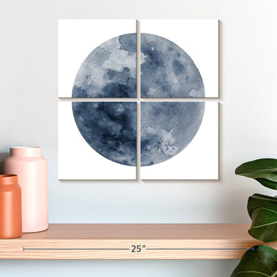 Lune bleue céleste d'Oberle