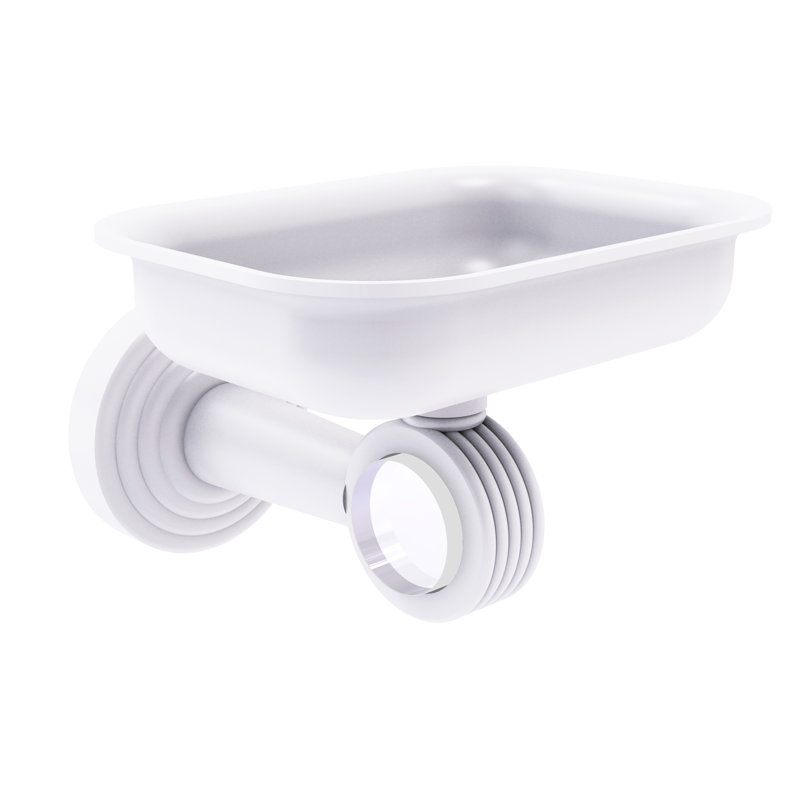 Soap Dish, Matte White
