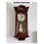 Horloge murale carillon style européen, bois massif, métal et verre pour la décoration intérieure