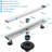 13.97'' W Linear Grid；Drain Stopper