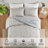 Clipped Tufted Embroidery All Season Comforter Set-349684190-360784832