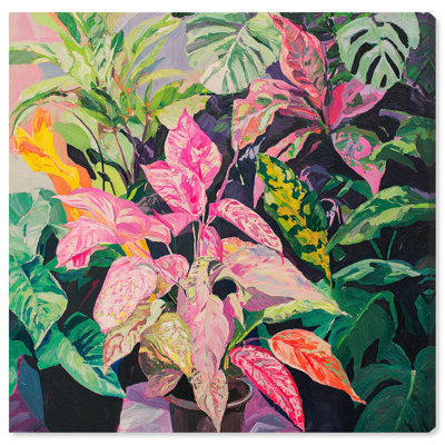 Art Remedy, art tropical brillant sur toile